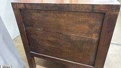 Vintage Chinese Double Door Cabinet 34x21x34" Tall, Missing Locking Pin