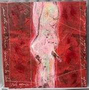 Alummoa Zumigo Abstract Nude, Mixed Media and Oil 54x56"