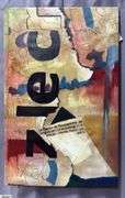 Alejandro Quenigo Q4, Acrylic Painting on Canvas, Measures 36x55"