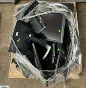 Pallet of Computer Related Items Monitors, Keyboards,