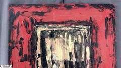 Jorge Hagg Door #08, Acrylic Painting on Canvas 36x56"