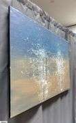 Samuel Tinoco Trees #18, Acrylic Painting on Canvas, Measures 36x55"