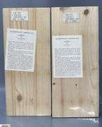 2 Sealed Packs of Laguiole, Dubost of France Ivory and Brass Cap Knives