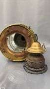 2 Nautical Lanterns, Some Wear, Missing One Insert Tallest One 16"