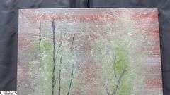 Samuel Tinoco Trees #25, Acrylic Painting on Canvas, Measures 36x55"