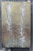 Samuel Tinoco Trees #32, Acrylic Painting on Canvas, Measures 36x55"