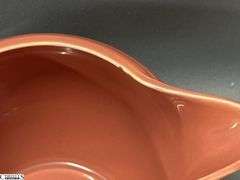 9pcs Fiesta Rose Dish Pieces - 2 Pint Pitcher, Salt and Pepper, Plates, Bowls - 10.5" of largest plate
