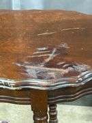 Six Legged Parlor Table, Has Wear to The Top 36"x21"x29"