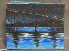 10 Painting Party Canvas Paintings, Sunsets, Water Landscape, Beach Themes, 16x20"