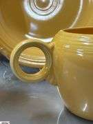 11pcs Fiesta Yellow Dishes - Charger Platters, Large Disk Pitcher, Saucers, Plate, 2 Pint Pitcher- 14" of largest