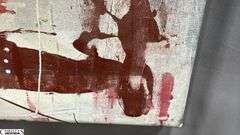 Abstract Nude, Mixed Media and Oil Painting By Alummoa Zumigo Painting 55x55"