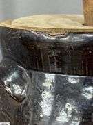 #4 Crock Butter Churn - 43" T - lid will not come off
