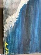 10 Painting Party Canvases, landscapes, Waterfall, Garden Path, Moonlight Scenes Each Measures 16x20"