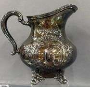 2 Silver Plated Pitchers Reed and Barton "Regent" Pattern Tallest 8"