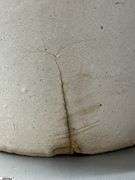 10" Stoneware Crock Jug - has visible crack, some crazing