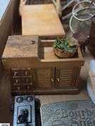 Doll House, with Furniture and Accessories, Other Minis, Some Wear, House 26"x28"