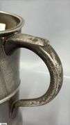 3 Pewter J. Abbot Gateshead, 1 Quart, Pint and 1/2 Pint Measures