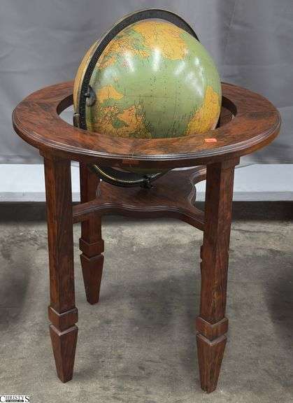 WWII Era W. & A. K. Johnston Terrestrial Globe - 22" x 32" image
