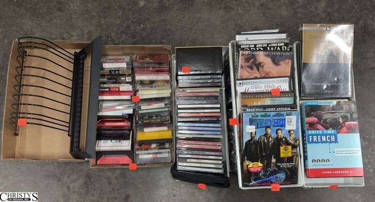 Various Genre DVD, CD's, and Cassettes image