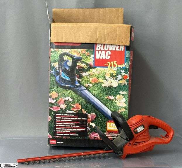 Toro Blower and Black and Decker Trimmer image