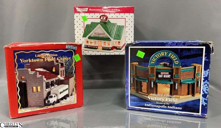 3 Lighted Villages, Victory Field, Yorktown Food Center, Krispy Kreme image