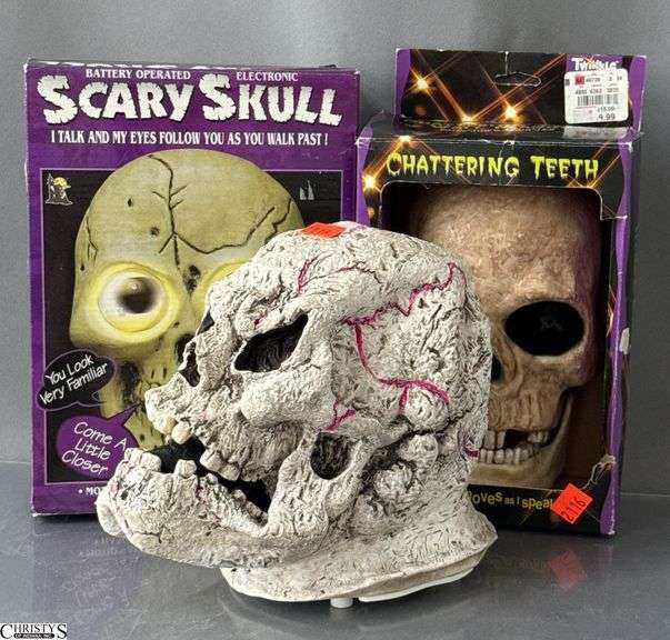 3pcs Skull Decor image