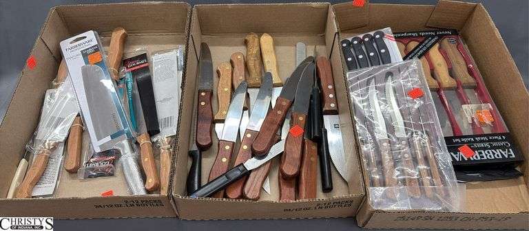 Utility, Steak, Precision Edge, Boning, and Santoku 7" Knives image