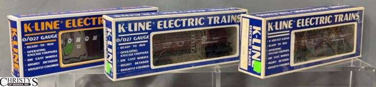 3 K-Line Monon Tank Cars, 5410 and 5123 image