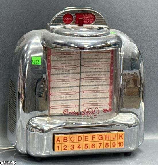 Crosley Select O Matic Jukebox Style Radio - 12" x 13" image