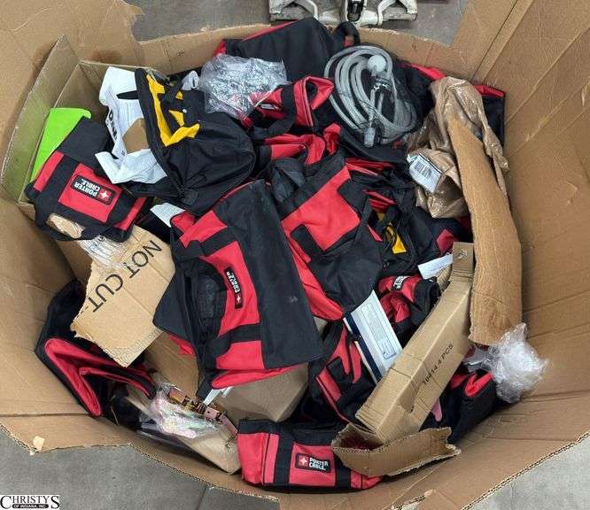 Gaylord Of Farm Fleet Store Returns, Damaged, Overstocks, Bags, Harvest Right, Stainless Trays, Misc, Must Take All image