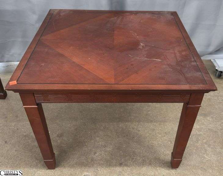 Square End Table, Some Wear 26x26x20" Tall image