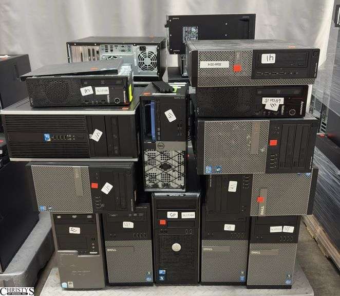 Skid Untested CPU's, Dell, HP, Acer - Internals Unknown - Untested - SKID NOT INCLUDED image