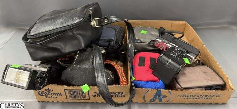 Cameras, Polaroids, Assortment of Styles, Accessories, Zip Cases image