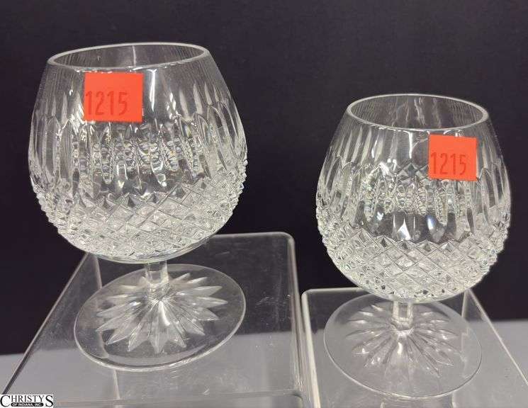 2 Galway Crystal 5" Snifters image