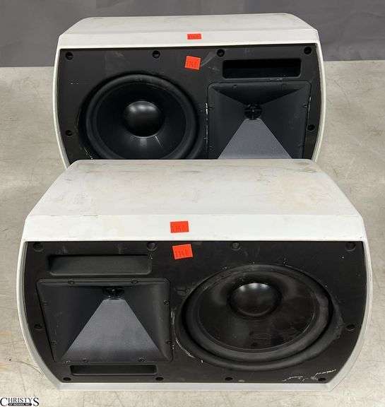 2 Klipsch Wall Mount Speakers - Untested - 12" x 12" x 16" of each image