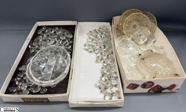 Chandelier Prisms, Strands, Parts - 6" of largest part image