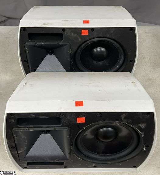 2 Klipsch Wall Mount Speakers - Untested - 12" x 12" x 16" of each image