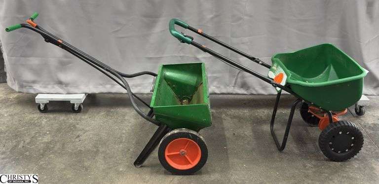2 Scotts Push Lawn Seeders image
