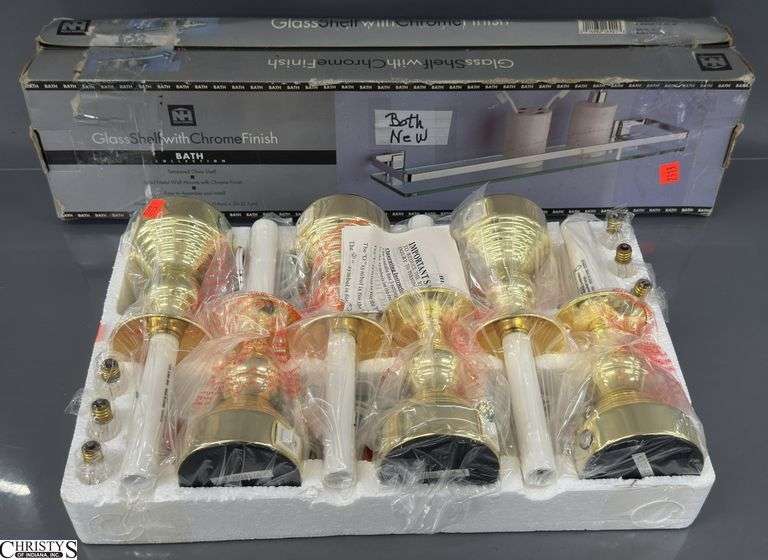 Electric Candles Bath Shelf image