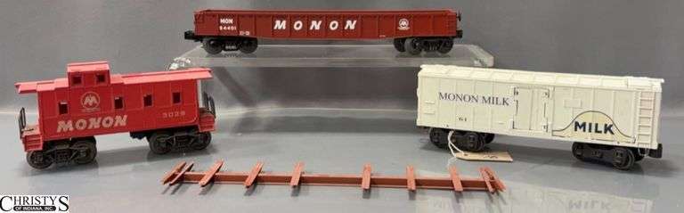 3 Unboxed Train Cars, O Gauge Could Be Modified image