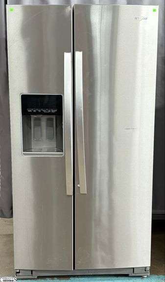 Whirlpool Stainless Side by Side Refrigerator - 36" x 27" x 68.5" image