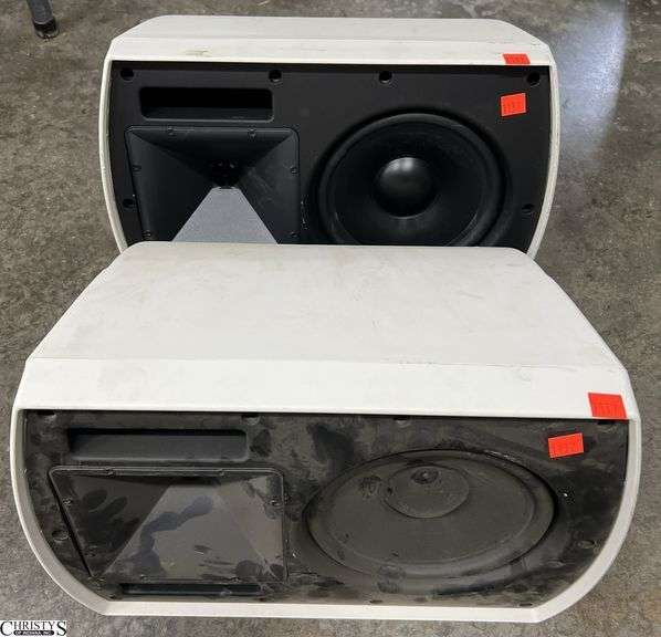 2 Klipsch Wall Mount Speakers - Untested - 12" x 12" x 16" of each image