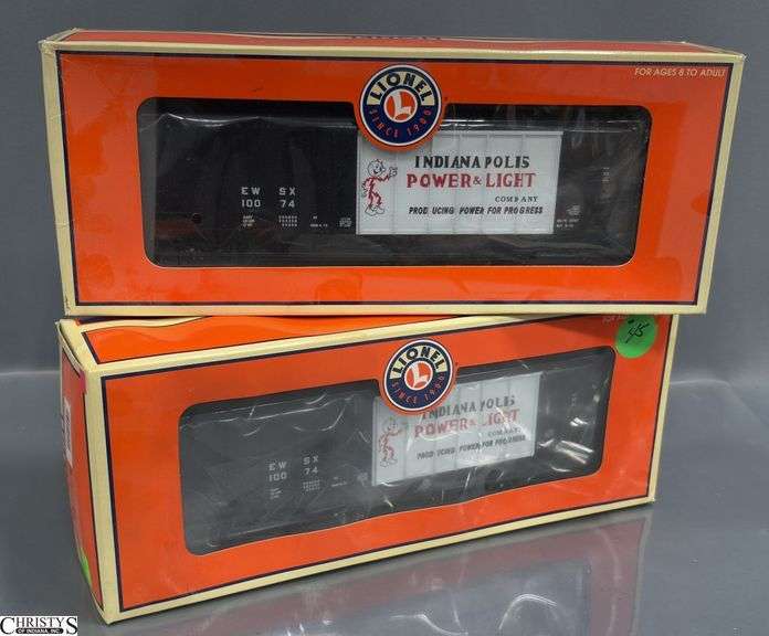 2 Lionel IP&L Standard Coal Hopper Cars 6-17179 image