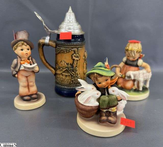 3 Hummels, Small Stein Marked Germany image