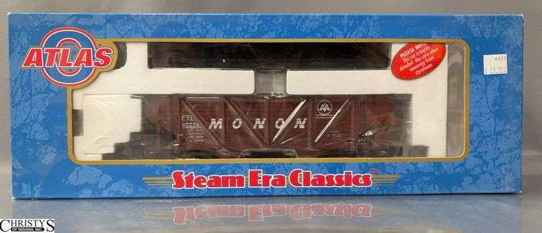 Atlas Steam Classics Era O, 3 Rail, Monon 50 Ton Emergency Hopper Car #6435-4 image