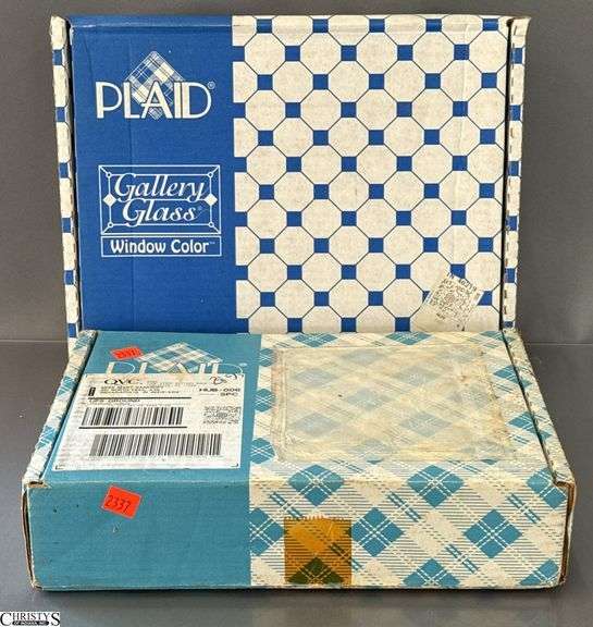 2 Boxes of Plaid QVC Crafting Kits, Some Could Be Missing Parts image