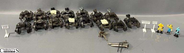 Wheels, Trucks and Coupler Parts for Engines and Train Cars image