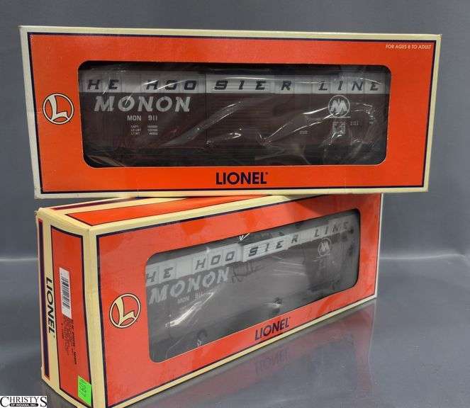 2 Lionel Monon Modern 60' Boxcars, 6-17266 image