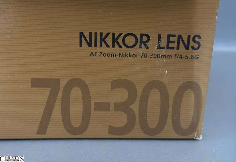 Nikkon Nikkor Lens In Box AF Zoom 70-300mm image