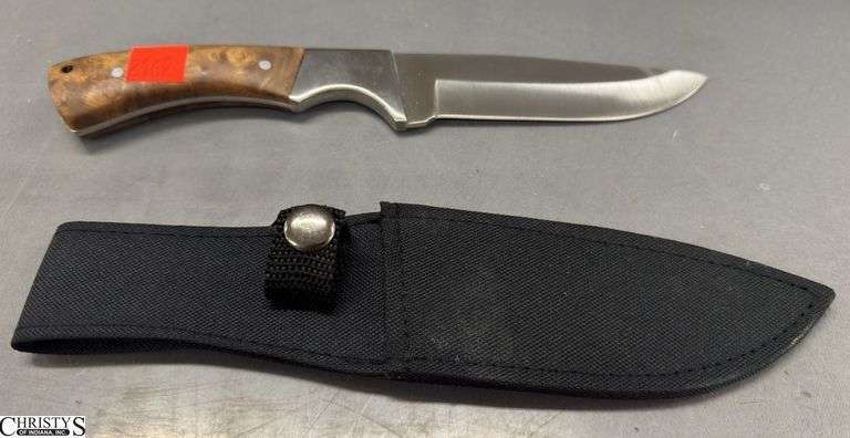 Fixed Handle Knife in Sheath 10" Overall image